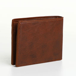 Портмоне мужское «Сайф», без застёжки, отдел для карт, монет, коричневое