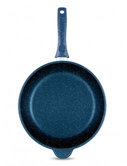 Сковорода Природные минералы линия Сибирь несъемная ручка, 28 см - Нева металл посуда фото 5