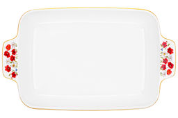 Шубница 1,7 л 32.5*19.5*5.5 cм Маки фарфор NEW BONE CHINA - Elan gallery фото 6