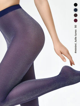 TULLE LUREX 50 (тюль с люрексом) - blu - Minimi фото 8