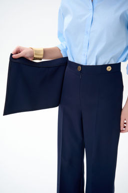 Брюки Агния (черника) - Эльза фото 2