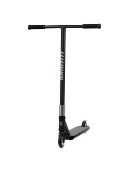 Самокат трюковой GRAFFITI Advanced 24, колёса PU 100 мм, SCS компрессия, ABEC 9 Chrome, чёрный