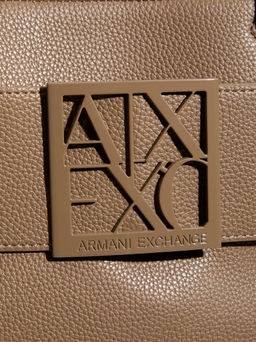 Женский тоут ARMANI EXCHANGE SUSY SOFT Артикул 4363338, серо-коричневый  фото 2