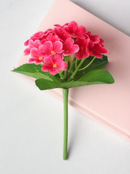 Цветок искусственный КРАСНЫЙ Фиалка 22 см / W01316-2 /уп 112/300/600/ 738968 - ГалеонТрейд фото 2