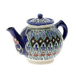 Чайник заварочный Риштанская Керамика «Узоры», 1 л, МИКС