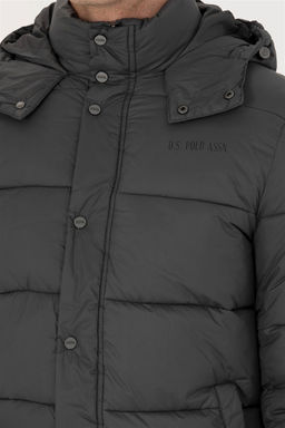 U. S. Polo Assn / Мужское пальто антрацитового цвета - U.s. polo assn фото 14