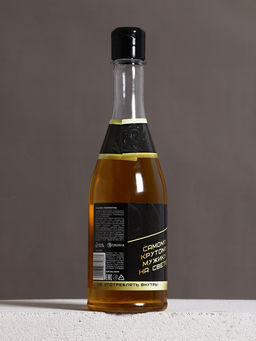 Гель для душа пиво Настоящий мужик, 500 мл, аромат бергамота и лимона, Чистое счастье  фото 3