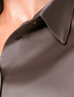 VILATTE / Блузка из струящегося сатина  фото 2