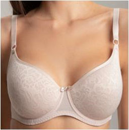 Бюстгальтер Misstyle 2553 Серебристый пион