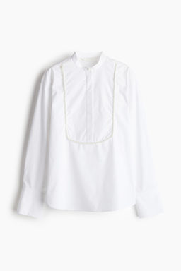 Camisa de esmoquin con cuentas decorativas - H&m фото 5