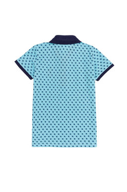Erkek _ocuk Turkuaz Polo Yaka Ti__rt