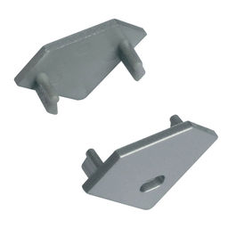 UFE-C03 SILVER 2 POLYBAG Набор заглушек для углового профиля (2 шт). Материал- пластик, цвет серебро. Упаковка-полиэтилен.