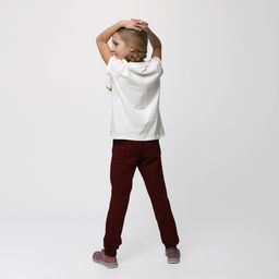 RODOS Брюки для девочки М-208д Бордовый  фото 4