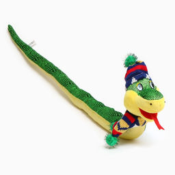 Мягкая игрушка Змея, зимняя, 91 см - Simaland фото 5