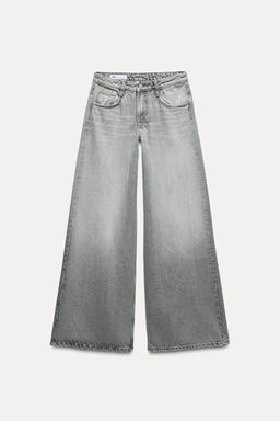 TRF ELEPHANT-LEG LOW-RISE JEANS - Zara фото 7
