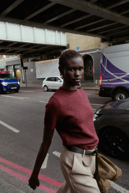 SHORT SLEEVE KNIT SWEATER - Zara фото 4