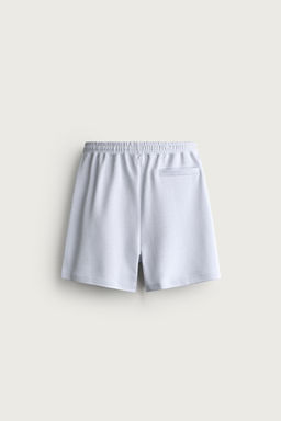 BERMUDA JOGGER RELAXED FIT INTERLOCK / Celeste - Zara фото 11