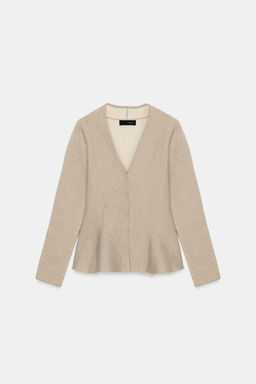 PEPLUM CARDIGAN - Zara фото 14