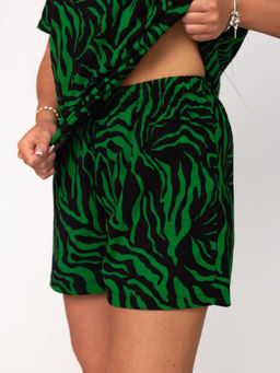 Костюм женский кулирка с шортами САФАРИ ЗЕЛЕНЬ - Domtrik Домашний трикотаж фото 4