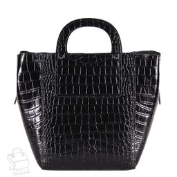 Сумка женская кожаная 9028G black S-Style в Новосибирске
