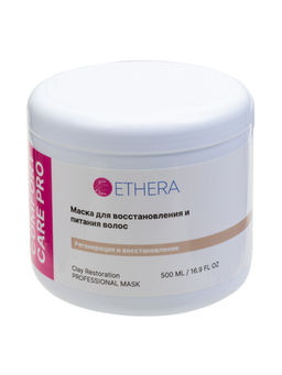 ETHERA Профессиональная маска для восстановления и питания волос с голубой глиной / Clay Restoration, 500 мл