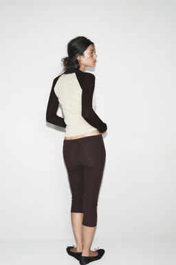 COTTON CAPRIS - Zara фото 15