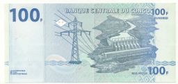 100 франков 2013 года Конго
