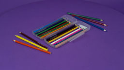 Лео Учись Пенал пластиковый прозрачный PENAL-01 20.5 х 7.5 х 3 см