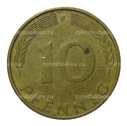 10 пфеннигов 1973 года F Германия