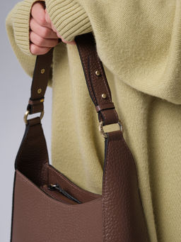 Кожаная сумка Azaro 31027 коричневый какао