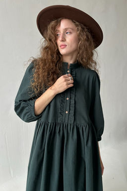 Платье SEPTEMBER104/02/Темно-зеленый