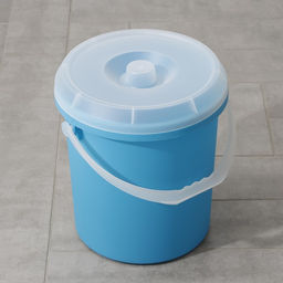 Ведро с крышкой, 20 л, d=30 см, h=34.5 см, МИКС