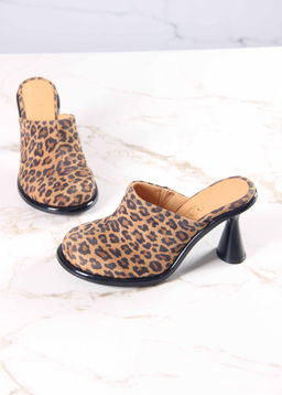 Сабо 6112.PODYUM133bl. коричневый леопард