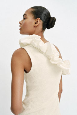 TOP BOUCL? ASIM?TRICO / Crudo - Zara фото 6