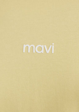 Mavi Logo Bask?l? Sar? Tisort  фото 7