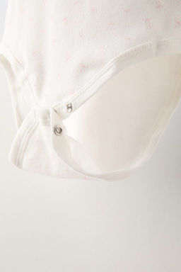 PACK OF FIVE BODYSUITS WITH BOWS - Zara фото 4