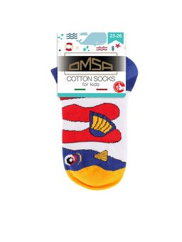 OMSA kids Calzino 21P62 (рыбки) - rosso
