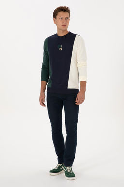 Erkek A__k Lacivert Sweatshirt - U.s. polo assn фото 4