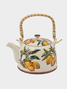 Чайник заварочный с металл ситом "Лимоны" 900 мл