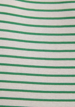 Mavi Logo Bask?l? Cizgili Yesil Tisort  фото 9