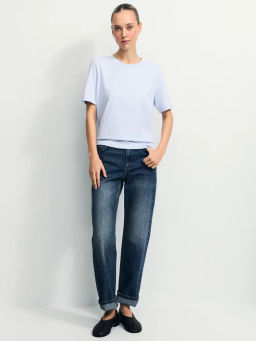 Базовая футболка из хлопка / Zarina