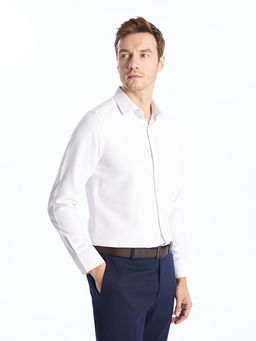 Slim Fit Uzun Kollu Arm?rl? Erkek G?mlek
