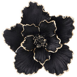 ПАННО НАСТЕННОЕ FLOWER ЦВЕТ:ЧЕРНЫЙ 21*25,6СМ