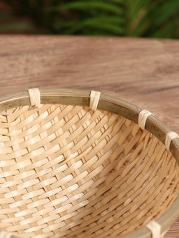 Чаша плетёная в 2 слоя, 15 см, бамбук - Simaland фото 2