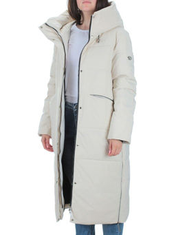 22373 BEIGE Пальто зимнее женское облегченное (150 гр. холлофайбера) - Fashion фото 9
