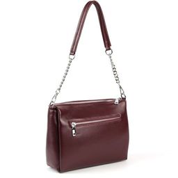 Женская кожаная сумка 1534-С Вайн - Cidirro фото 3