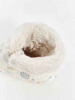 Bask?l? C?rt C?rtl? Erkek Bebek Y?r?me ?ncesi Ev Botu - Waikiki фото 2