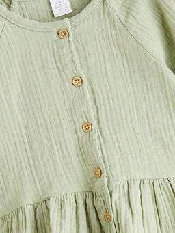 Bisiklet Yaka K?z Bebek M?slin G?mlek ve Pantolon