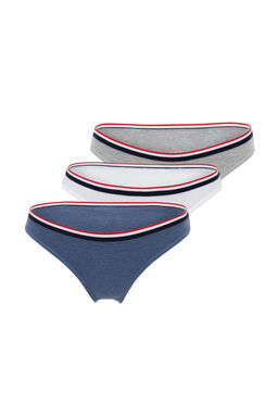 Женский серый меландж набор нижнего белья Неожиданная скидка в корзине