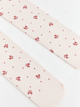 Desenli K?z ?ocuk ?nce K?lotlu ?orap 2li - Waikiki фото 2